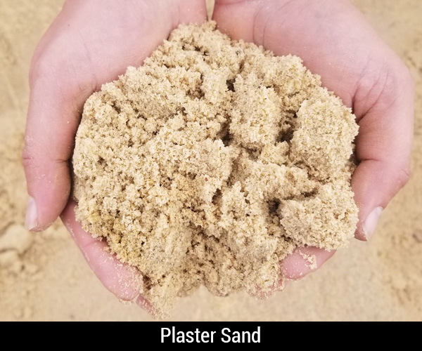 plaster-sand